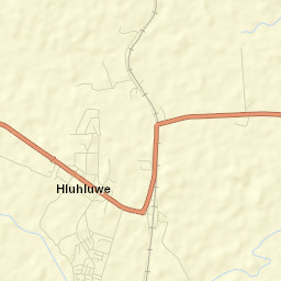 Hluhluwe Street Map