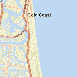 Gold Coast Street Map