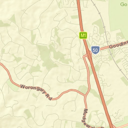 Worongary Street Map