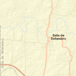 Sete de Setembro Street Map