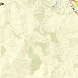 Reedy Creek Street Map