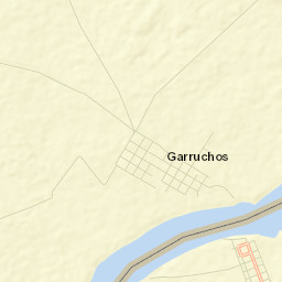 Garruchos Street Map