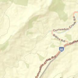 Currumbin Valley Street Map