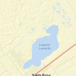 Santa Rosa Street Map