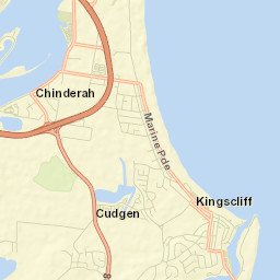 Kingscliff Street Map