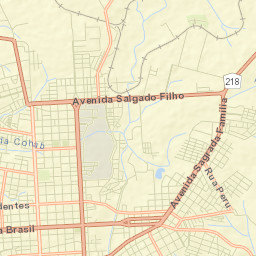 Santo Ângelo Street Map