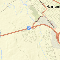Harrismith Street Map