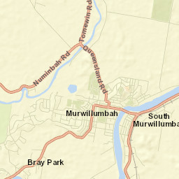 South Murwillumbah Street Map