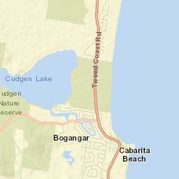 Bogangar Street Map