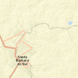Santa Bárbara do Sul Street Map