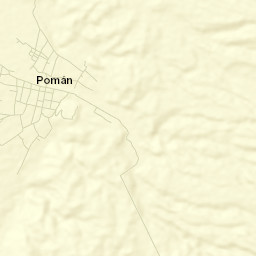 Pomán Street Map
