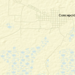Concepción Street Map