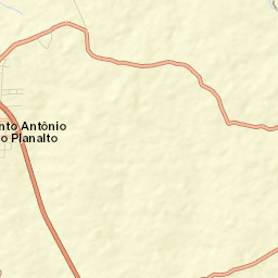 Santo Antônio do Planalto Street Map