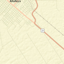 Añatuya Street Map