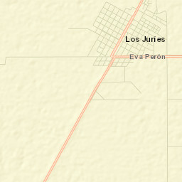 Los Juríes Street Map