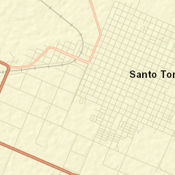 Santo Tomé Street Map