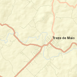 Treze de Maio Street Map