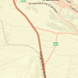 Vallenar Street Map