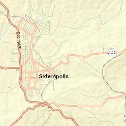 Siderópolis Street Map