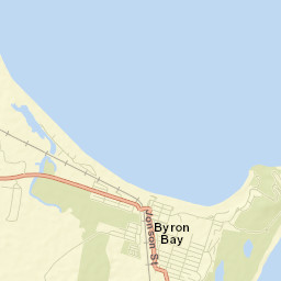 Byron Bay Street Map