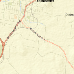 Stanthorpe Street Map