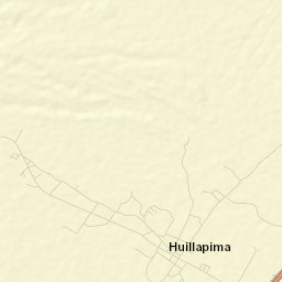 Huillapima Street Map