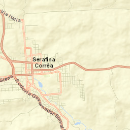 Serafina Corrêa Street Map