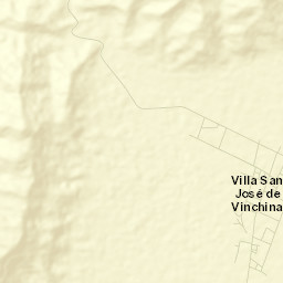 Vinchina Street Map