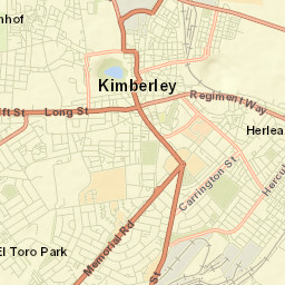 Kimberley Street Map