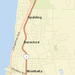 Beresford Street Map
