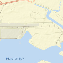 Richards Bay Street Map