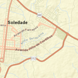 Soledade Street Map