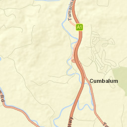 Cumbalum Street Map