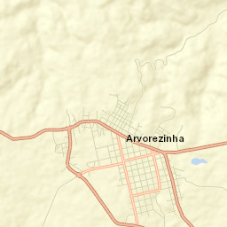 Arvorezinha Street Map