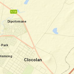 Clocolan Street Map