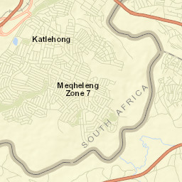 Maputsoe Street Map