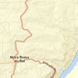 Nova Roma do Sul Street Map
