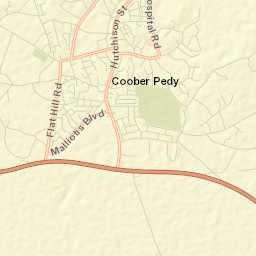 Coober Pedy Street Map