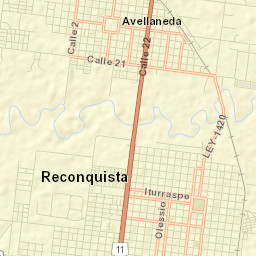 Avellaneda Street Map