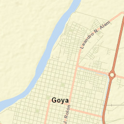 Goya Street Map