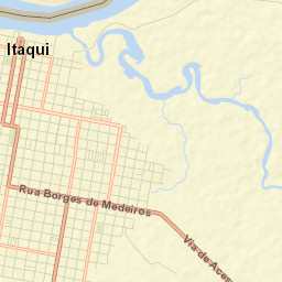 Itaqui Street Map