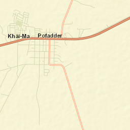 Pofadder Street Map