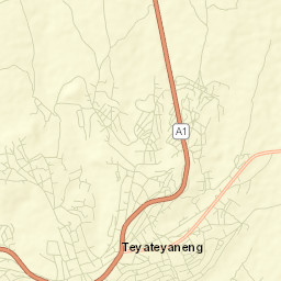 Teyateyaneng Street Map