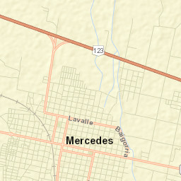 Mercedes Street Map