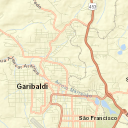Garibaldi Street Map