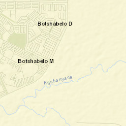 Botshabelo Street Map
