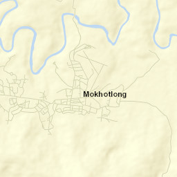 Mokhotlong Street Map