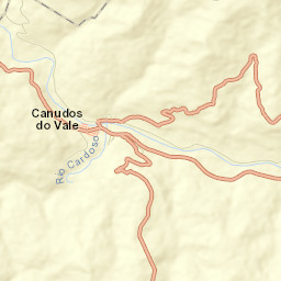 Canudos do Vale Street Map