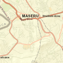 Maseru Street Map