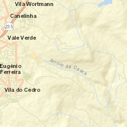 Canela Street Map